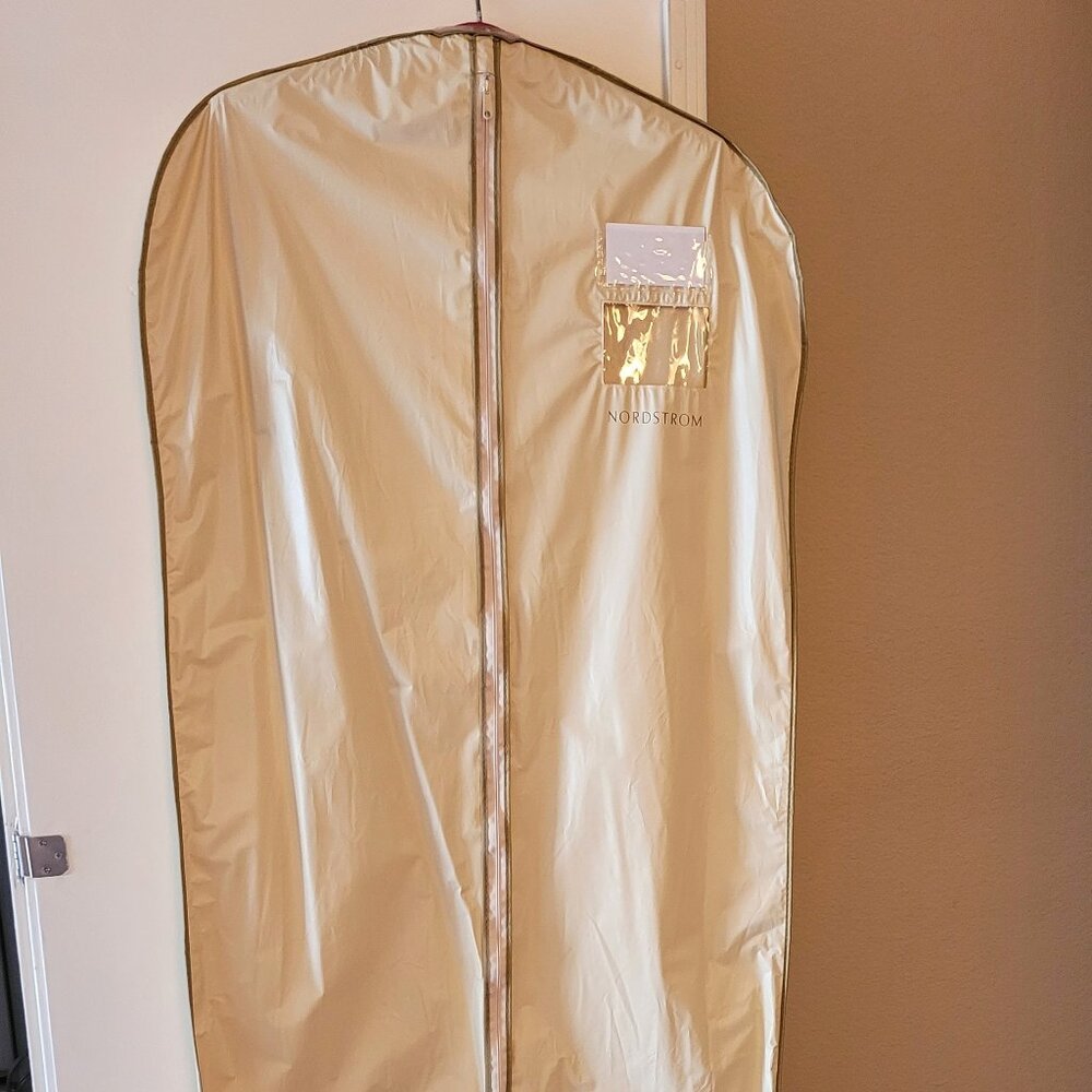 Nordstrom Storage Coat Zippered Garment Bag 52" x 24" Travel 26"x 24"